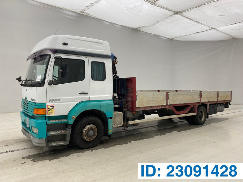 Mercedes-Benz Atego 1828 - Грузовик бортовой/ Платформа, Автоманипулятор: фото 1 Mercedes-Benz Atego 1828 - Грузовик бортовой/ Платформа, Автоманипулятор: фото 1