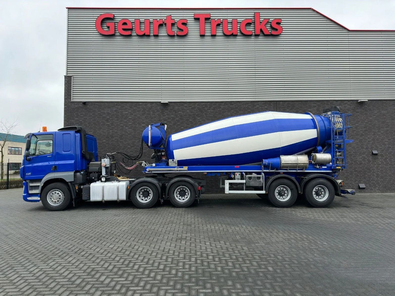 DAF CF 510 6X4 + DE BUF ST2 2-ASSIGE 10M3 CONCRETE M - Автобетоносмеситель: фото 1 DAF CF 510 6X4 + DE BUF ST2 2-ASSIGE 10M3 CONCRETE M - Автобетоносмеситель: фото 1
