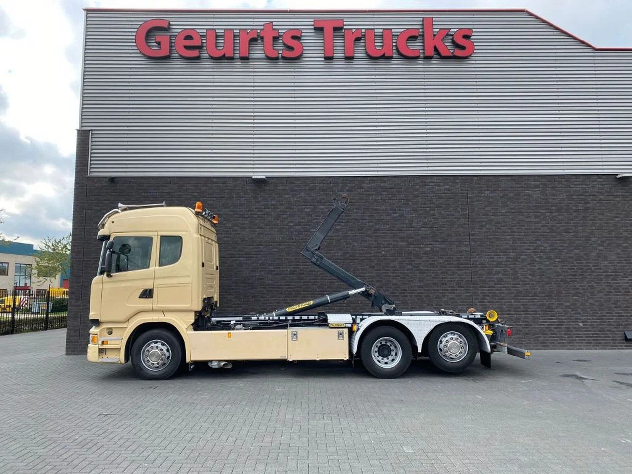 Scania R450 6X2 + PALFINGER HAAKARMSYSTEEM/ABROLLKIPPER - Крюковой мультилифт: фото 1 Scania R450 6X2 + PALFINGER HAAKARMSYSTEEM/ABROLLKIPPER - Крюковой мультилифт: фото 1