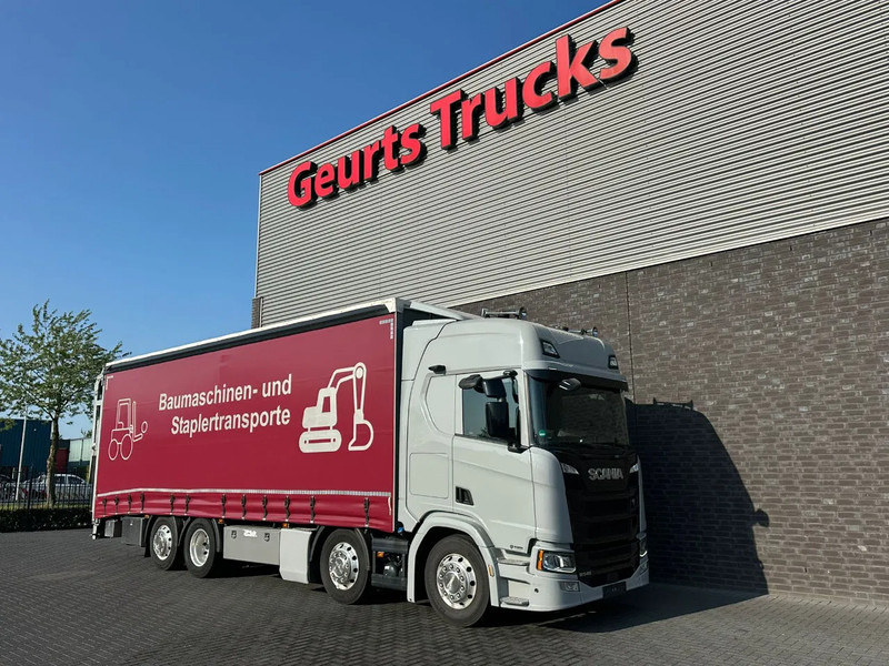 Scania R540 B8X2*6LB OPRIJWAGEN MET 15 TONS LAADKLEP EN GESLOTEN HUIF MET SCHUIFZEILEN EN SCHUIFKAP - Автовоз: фото 5 Scania R540 B8X2*6LB OPRIJWAGEN MET 15 TONS LAADKLEP EN GESLOTEN HUIF MET SCHUIFZEILEN EN SCHUIFKAP - Автовоз: фото 5