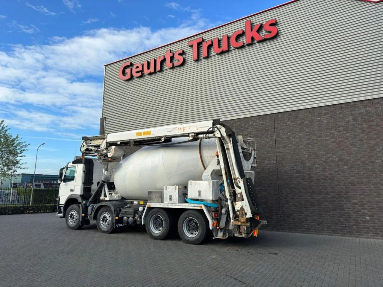 Volvo FM 410 8X4 + STETTER 9 M3 MIXER/MISCHER + THEAM - Автобетоносмеситель: фото 3 Volvo FM 410 8X4 + STETTER 9 M3 MIXER/MISCHER + THEAM - Автобетоносмеситель: фото 3