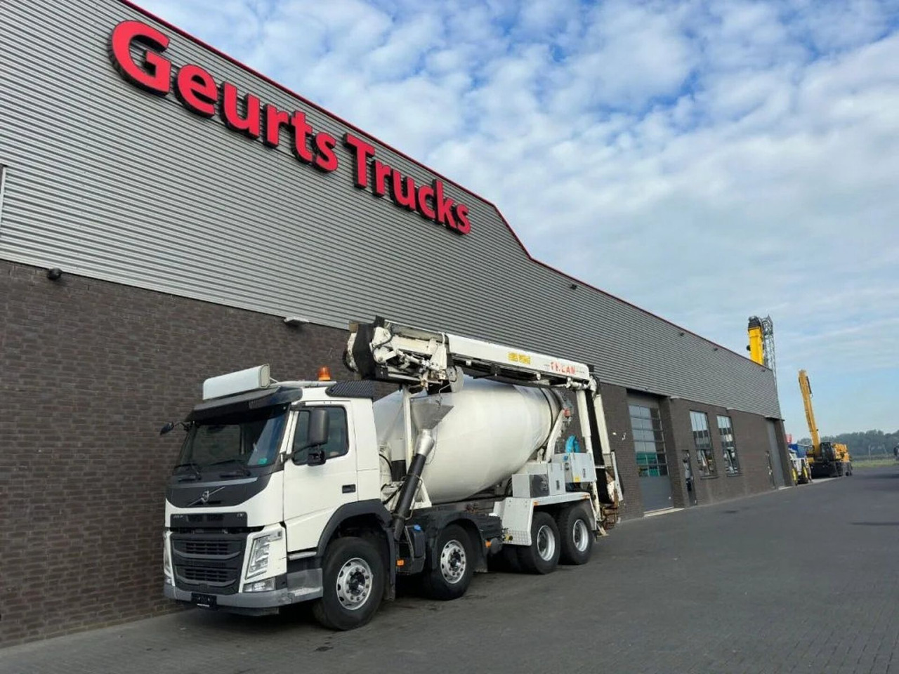 Volvo FM 410 8X4 + STETTER 9 M3 MIXER/MISCHER + THEAM - Автобетоносмеситель: фото 2 Volvo FM 410 8X4 + STETTER 9 M3 MIXER/MISCHER + THEAM - Автобетоносмеситель: фото 2