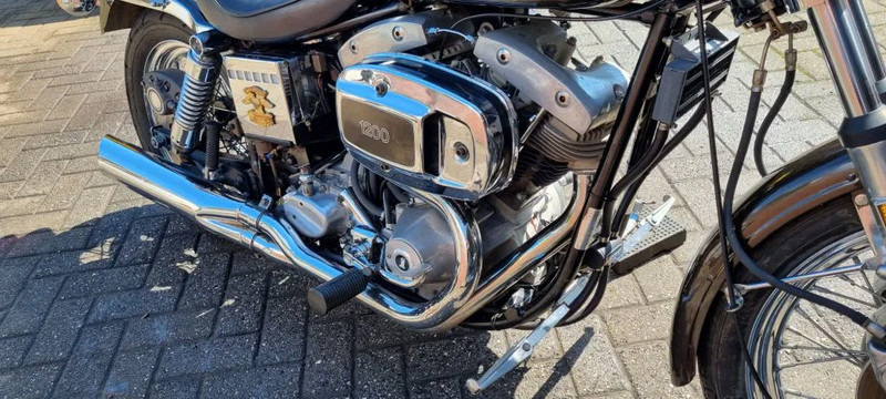 Мотоцикл Harley-Davidson FXE SUPER GLIDE.... 1200 AMF first paint: фото 6