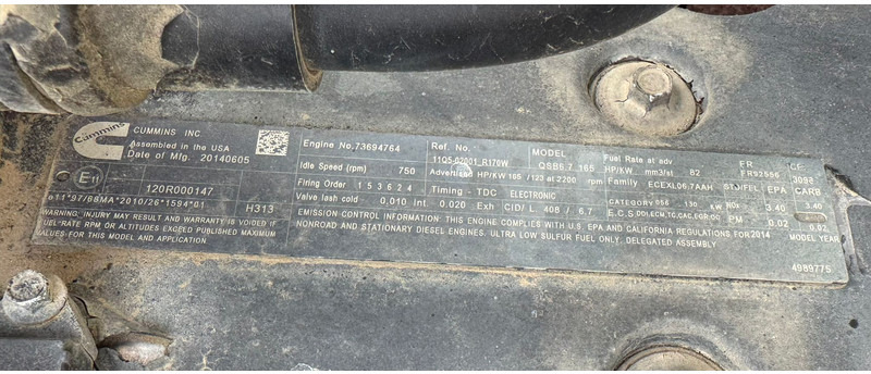 Колёсный экскаватор Hyundai Robex 180W-9A: фото 20 Колёсный экскаватор Hyundai Robex 180W-9A: фото 20