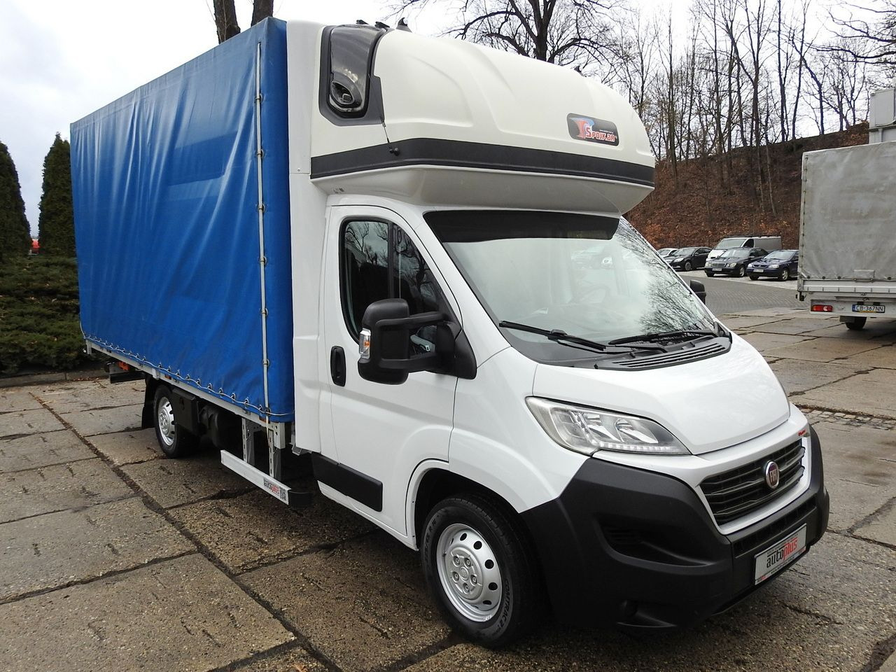 FIAT DUCATO TARPAULIN LIFT 9 PALLETS WEBASTO CRUISE CONTROL A/C LED LAMP 180HP - Тентованный фургон: фото 4 FIAT DUCATO TARPAULIN LIFT 9 PALLETS WEBASTO CRUISE CONTROL A/C LED LAMP 180HP - Тентованный фургон: фото 4