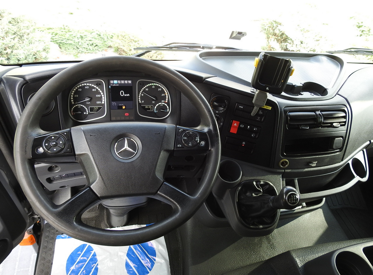 Тентованный фургон MERCEDES ATEGO 1221 TARPAULIN LIFT 16 PALLETS WEBASTO AIR CONDITIONING PNEUMATICS TWIN WHEELS  230HP: фото 43