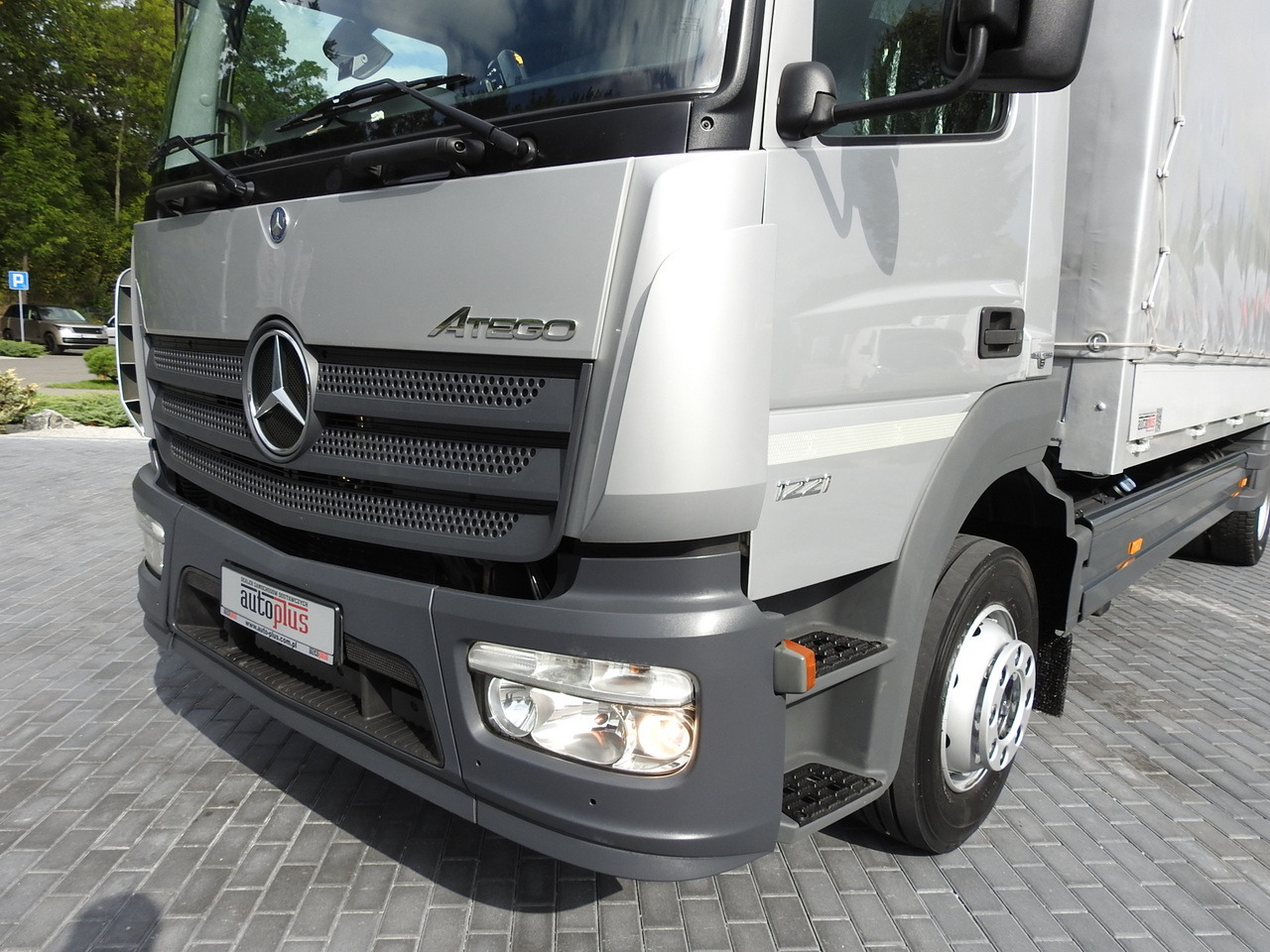 Тентованный фургон MERCEDES ATEGO 1221 TARPAULIN LIFT 16 PALLETS WEBASTO AIR CONDITIONING PNEUMATICS TWIN WHEELS  230HP: фото 19