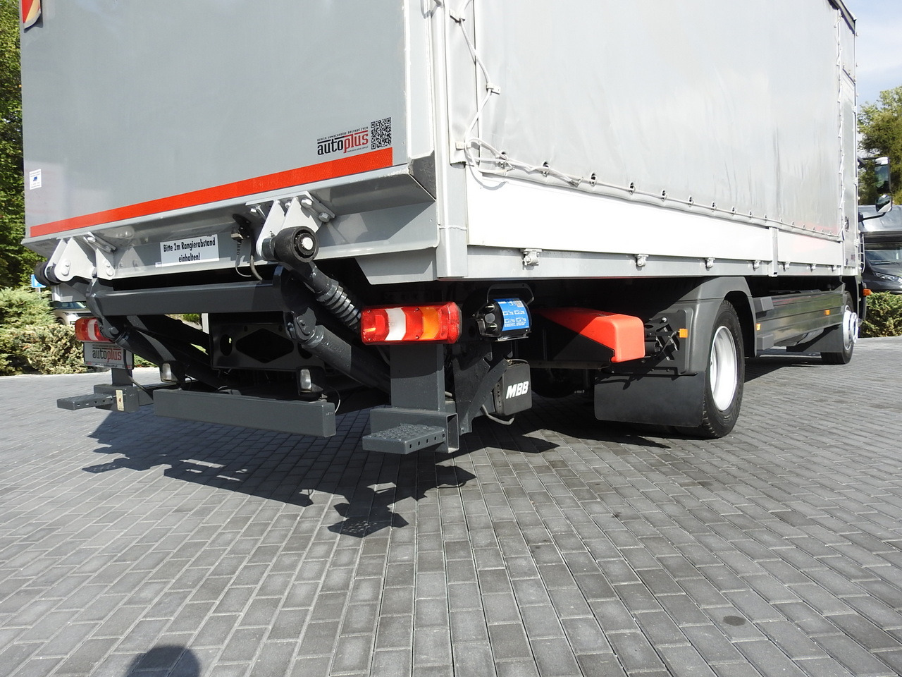 Тентованный фургон MERCEDES ATEGO 1221 TARPAULIN LIFT 16 PALLETS WEBASTO AIR CONDITIONING PNEUMATICS TWIN WHEELS  230HP: фото 34