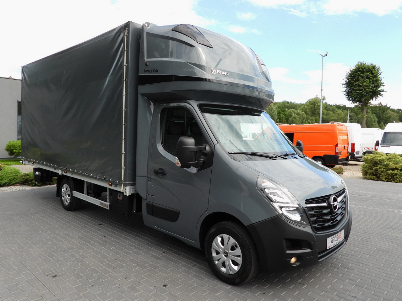 OPEL MOVANO TARPAULIN 10 PALLETS WEBASTO CRUISE CONTROL LED LIGHTS PNEUMATICS AIR CONDITIONING 165HP - Тентованный фургон: фото 4 OPEL MOVANO TARPAULIN 10 PALLETS WEBASTO CRUISE CONTROL LED LIGHTS PNEUMATICS AIR CONDITIONING 165HP - Тентованный фургон: фото 4