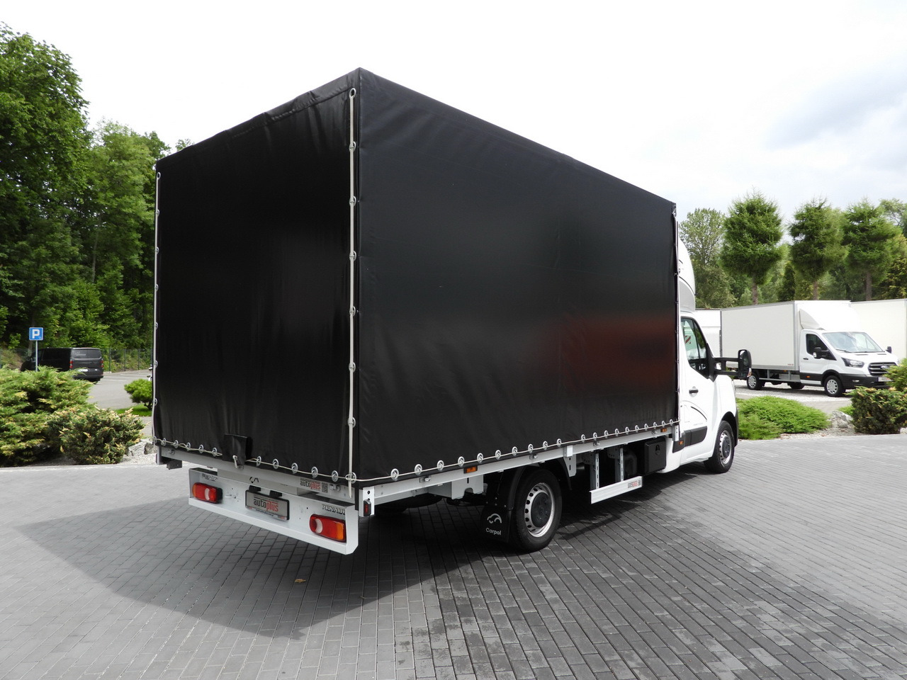 RENAULT MASTER TARPAULIN 10 PALLETS WEBASTO CRUISE CONTROL LED LIGHTS PNEUMATICS AIR CONDITIONING 165HP - Тентованный фургон: фото 3 RENAULT MASTER TARPAULIN 10 PALLETS WEBASTO CRUISE CONTROL LED LIGHTS PNEUMATICS AIR CONDITIONING 165HP - Тентованный фургон: фото 3