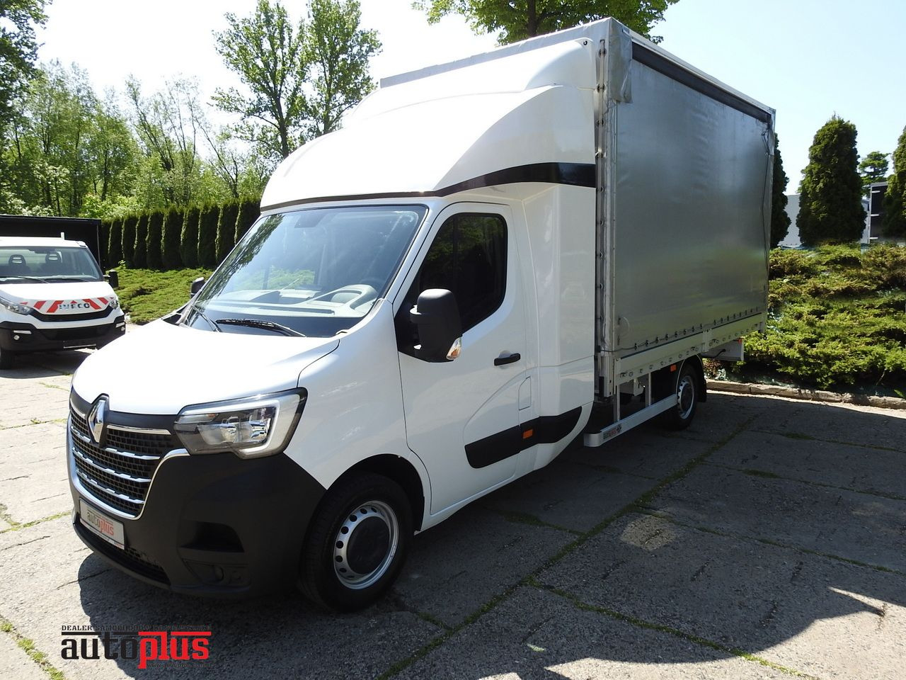 RENAULT MASTER TARPAULIN 8 PALLETS WEBASTO CRUISE CONTROL LED LIGHTS PNEUMATICS 165HP - Тентованный фургон: фото 1 RENAULT MASTER TARPAULIN 8 PALLETS WEBASTO CRUISE CONTROL LED LIGHTS PNEUMATICS 165HP - Тентованный фургон: фото 1