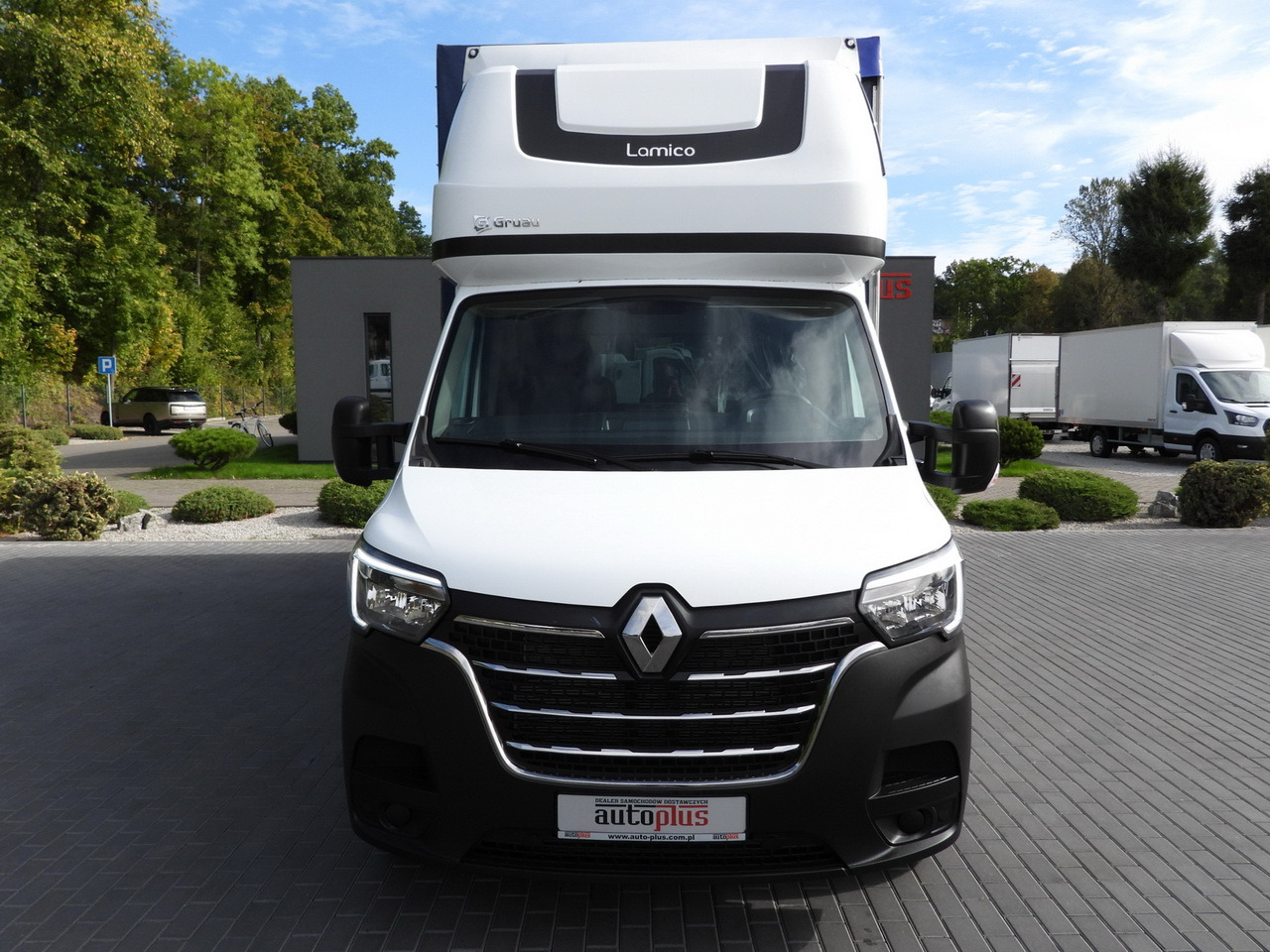 RENAULT MASTER TARPAULIN LIFT 9 PALLETS WEBASTO CRUISE CONTROL LED LIGHTS PNEUMATICS AIR CONDITIONING 165HP - Тентованный фургон: фото 5 RENAULT MASTER TARPAULIN LIFT 9 PALLETS WEBASTO CRUISE CONTROL LED LIGHTS PNEUMATICS AIR CONDITIONING 165HP - Тентованный фургон: фото 5