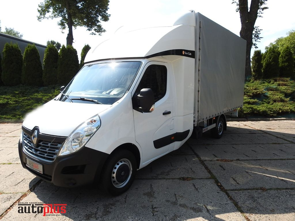 Renault MASTER PRITSCHE PLANE 8 PALETTEN WEBASTO A/C - Тентованный фургон, Грузопассажирский фургон: фото 1 Renault MASTER PRITSCHE PLANE 8 PALETTEN WEBASTO A/C - Тентованный фургон, Грузопассажирский фургон: фото 1