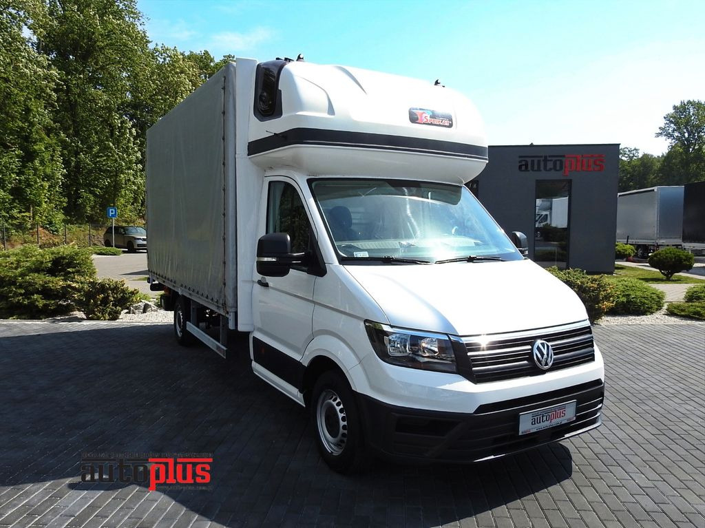 Volkswagen CRAFTER PRITSCHE PLANE AUFZUG 8 PALETTEN WEBASTO - Тентованный фургон: фото 1 Volkswagen CRAFTER PRITSCHE PLANE AUFZUG 8 PALETTEN WEBASTO - Тентованный фургон: фото 1