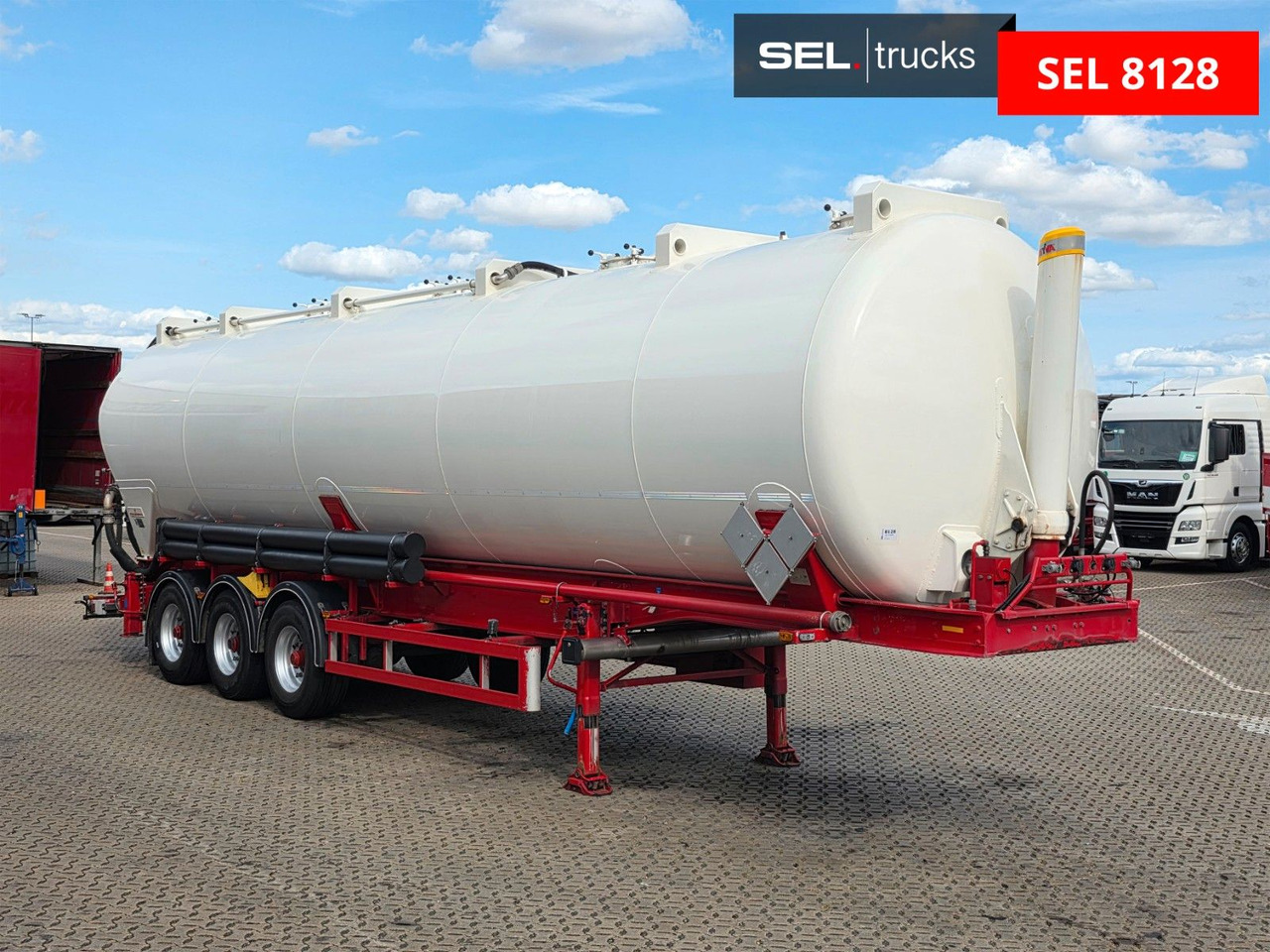 Kässbohrer XS / Kippsilo / 60 m3 / ADR AT - Полуприцеп цистерна для сыпучих грузов: фото 3 Kässbohrer XS / Kippsilo / 60 m3 / ADR AT - Полуприцеп цистерна для сыпучих грузов: фото 3