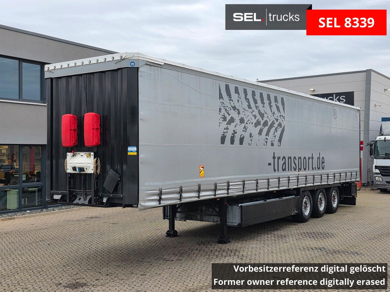 Krone SD / AT EXII / EDSCHA / Palettenkasten /Liftache - Тентованный полуприцеп: фото 1 Krone SD / AT EXII / EDSCHA / Palettenkasten /Liftache - Тентованный полуприцеп: фото 1