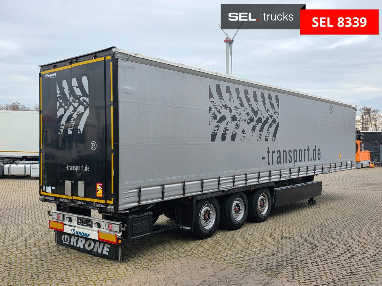 Krone SD / AT EXII / EDSCHA / Palettenkasten /Liftache - Тентованный полуприцеп: фото 5 Krone SD / AT EXII / EDSCHA / Palettenkasten /Liftache - Тентованный полуприцеп: фото 5