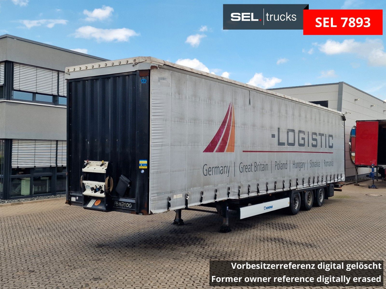 Krone SD / Hubdach / EDSCHA / Mega / Liftachse - Тентованный полуприцеп: фото 1 Krone SD / Hubdach / EDSCHA / Mega / Liftachse - Тентованный полуприцеп: фото 1