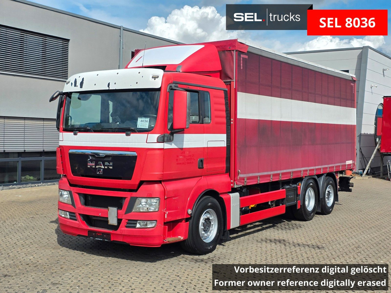 MAN TGX 26.360 6X2-2 LL / Intarder / Ldbw /Lenkachse - Тентованный грузовик: фото 1 MAN TGX 26.360 6X2-2 LL / Intarder / Ldbw /Lenkachse - Тентованный грузовик: фото 1