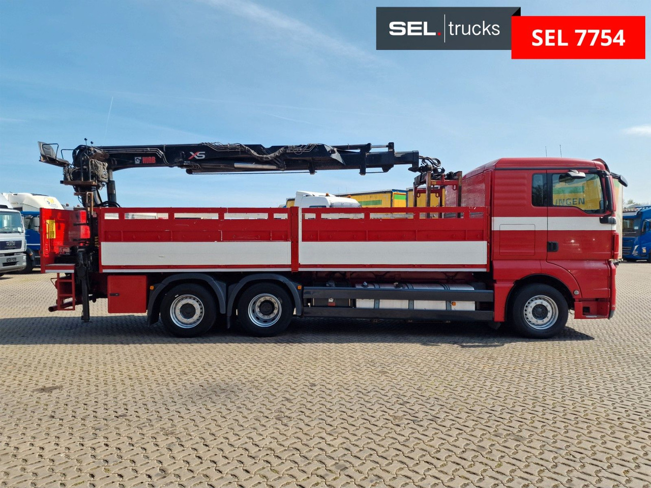 MAN TGX 26.400 6x2-2 BL/ Intarder / HIAB / Lenkachse - Автоманипулятор: фото 4 MAN TGX 26.400 6x2-2 BL/ Intarder / HIAB / Lenkachse - Автоманипулятор: фото 4