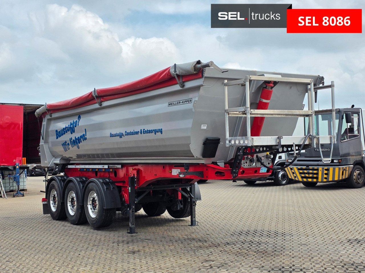 Meiller KISA3 / Alu-Felgen / Liftachse - Самосвальный полуприцеп: фото 4 Meiller KISA3 / Alu-Felgen / Liftachse - Самосвальный полуприцеп: фото 4