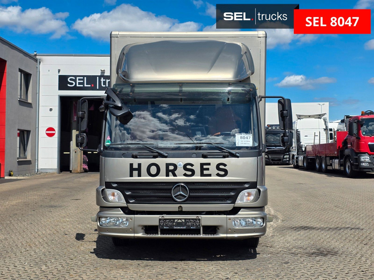 Mercedes-Benz Atego 818L - Грузовик для перевозки животных: фото 2 Mercedes-Benz Atego 818L - Грузовик для перевозки животных: фото 2