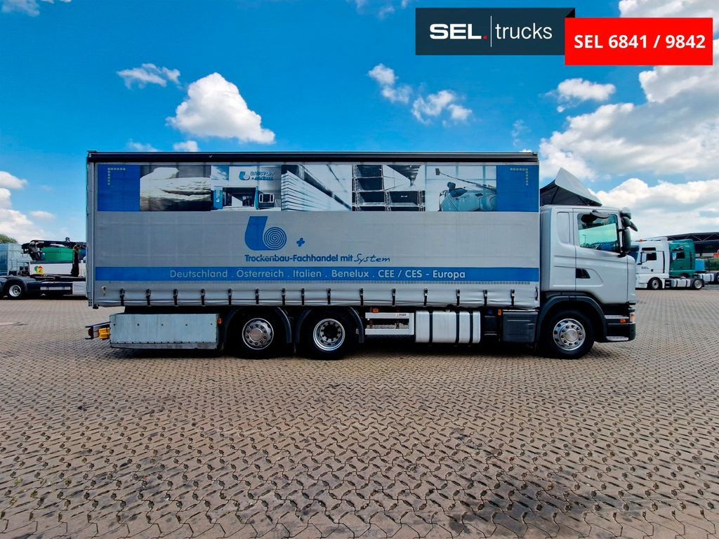 Scania G 410 /Retarder /mit Mitnahmestapler /Lenkachse - Тентованный грузовик: фото 4 Scania G 410 /Retarder /mit Mitnahmestapler /Lenkachse - Тентованный грузовик: фото 4