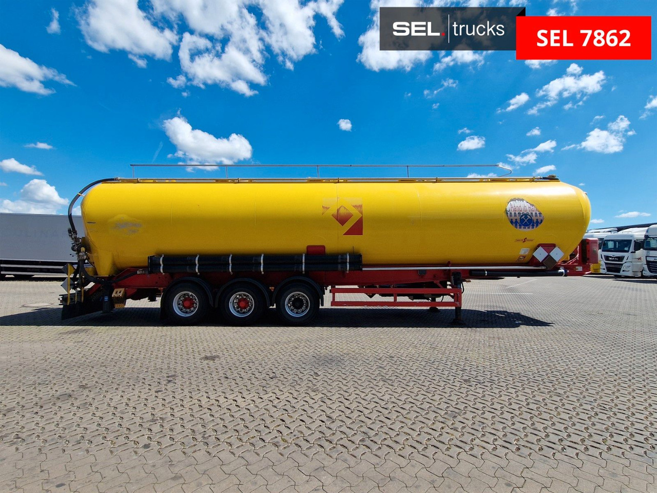 Spitzer SK2766CAL GGVS / Kippsilo / Alu / ADR AT / 66m³ - Полуприцеп цистерна для сыпучих грузов: фото 4 Spitzer SK2766CAL GGVS / Kippsilo / Alu / ADR AT / 66m³ - Полуприцеп цистерна для сыпучих грузов: фото 4
