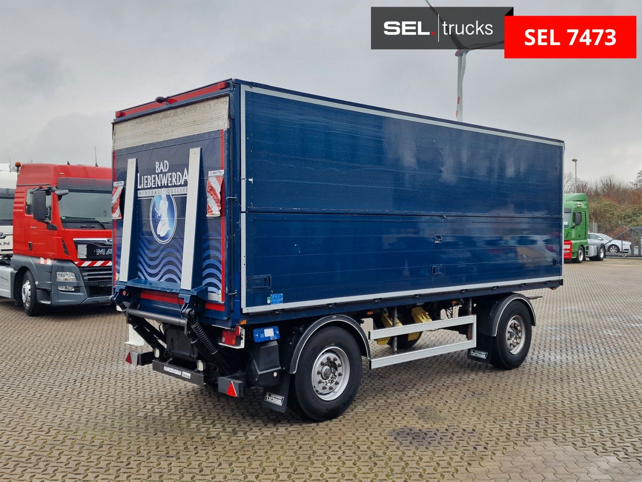 System Trailers PRASL 18 / Ladebordwand - Прицеп для перевозки напитков: фото 5 System Trailers PRASL 18 / Ladebordwand - Прицеп для перевозки напитков: фото 5