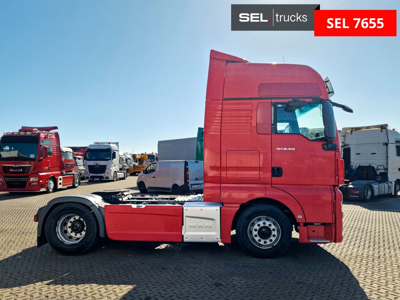MAN TGX 18.420 4X2 BLS / Retarder /Xenon /Standklima - Тягач: фото 4 MAN TGX 18.420 4X2 BLS / Retarder /Xenon /Standklima - Тягач: фото 4