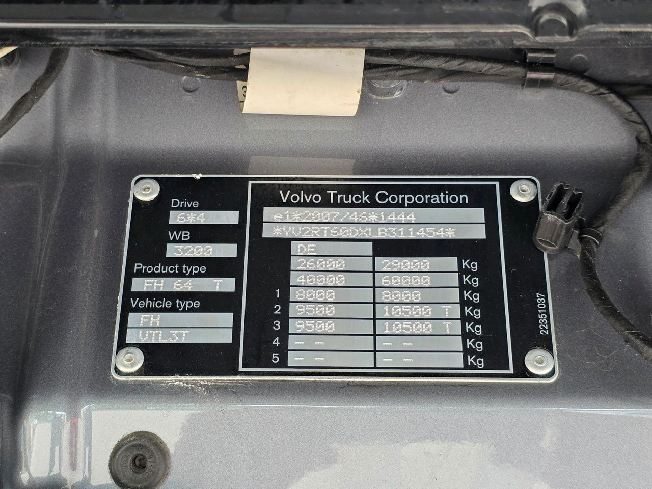 Тягач Volvo FH 540 / Retarder / Standklima / TV / 6D: фото 13