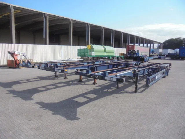 Otter 40FT HIGH CUBE 8X IN STOCK - Полуприцеп-контейнеровоз/ Сменный кузов: фото 1 Otter 40FT HIGH CUBE 8X IN STOCK - Полуприцеп-контейнеровоз/ Сменный кузов: фото 1