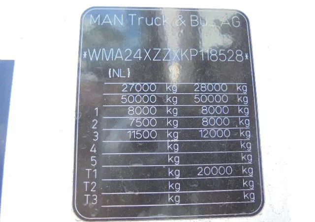 Тягач MAN TGX 26.500 XXL TUV APK 03-26 NL TRUCK 16X IN STOCK: фото 19 Тягач MAN TGX 26.500 XXL TUV APK 03-26 NL TRUCK 16X IN STOCK: фото 19