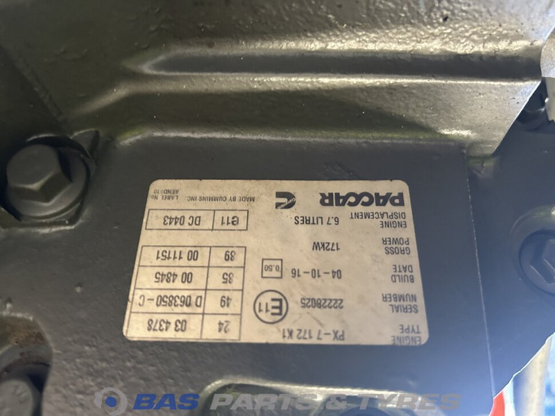 DAF LF Euro 6 Motor DAF PX7 172 K1 1714744 - Двигатель для Грузовиков: фото 5 DAF LF Euro 6 Motor DAF PX7 172 K1 1714744 - Двигатель для Грузовиков: фото 5