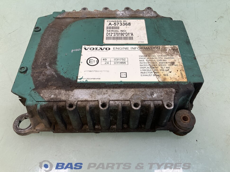 Volvo Motormanagement ECU Volvo 8170700 - Блок управления для Грузовиков: фото 1 Volvo Motormanagement ECU Volvo 8170700 - Блок управления для Грузовиков: фото 1