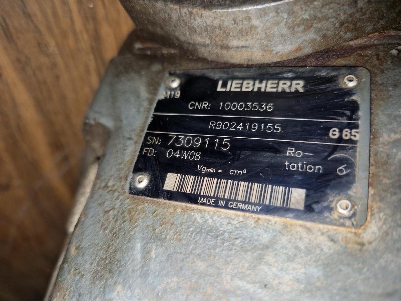 BOMBA DE VENTILADOR LIEBHERR R934B - Гидравлический насос для Строительной техники: фото 3 BOMBA DE VENTILADOR LIEBHERR R934B - Гидравлический насос для Строительной техники: фото 3