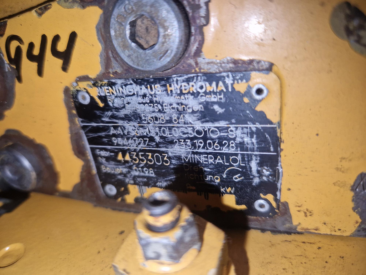 BRUENINGHAUS HYDROMATIC A4VG - Гидравлический насос для Строительной техники: фото 2 BRUENINGHAUS HYDROMATIC A4VG - Гидравлический насос для Строительной техники: фото 2