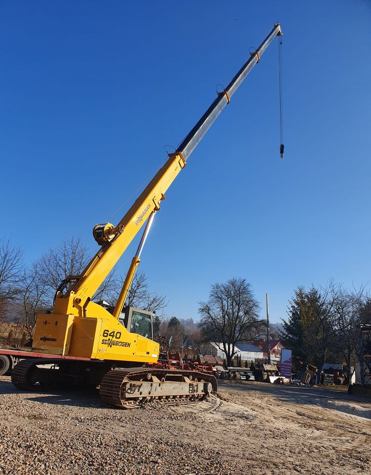Dźwigi, żurawie, podnośniki Sennebogen 640RH  Dźwig 40t 30m - Гусеничный кран: фото 2 Dźwigi, żurawie, podnośniki Sennebogen 640RH  Dźwig 40t 30m - Гусеничный кран: фото 2
