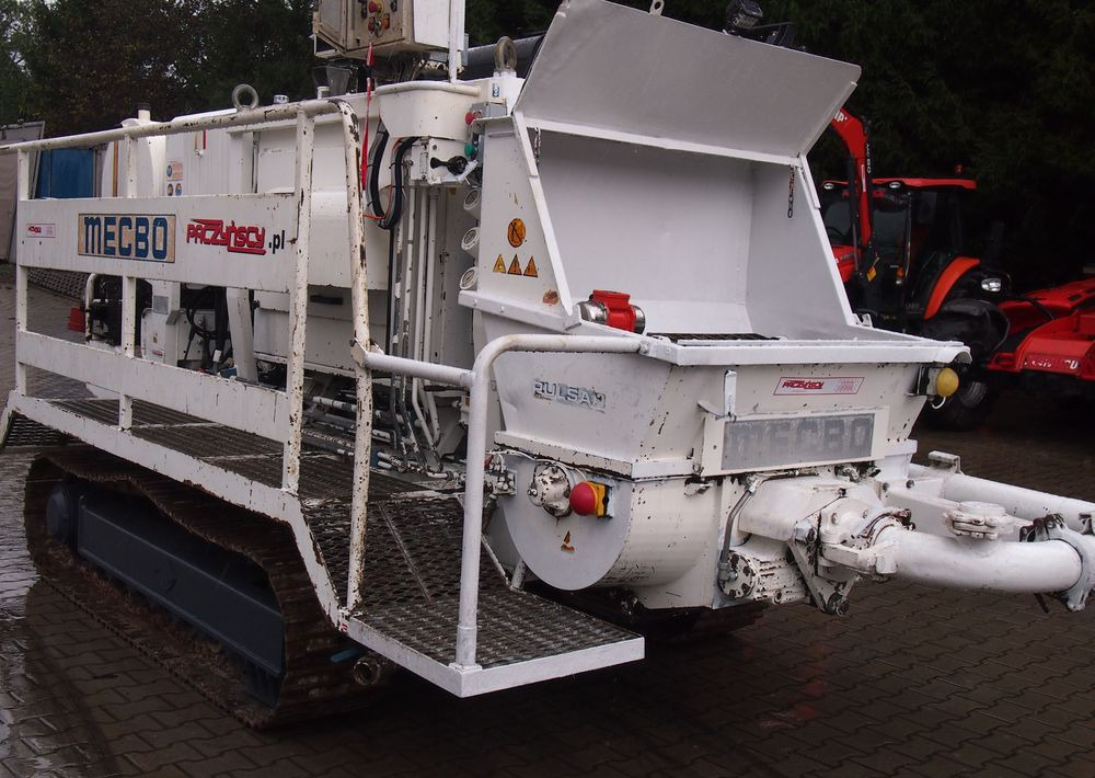 Бетононасос стационарный Pompa do betonu Mecbo Cartrack P4,65 APV 70bar 2009 Pompa do betonu MECBO P4,65 na gąsienicach: фото 6