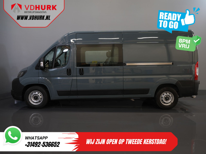 Цельнометаллический фургон, Грузопассажирский фургон Fiat Ducato 2.2 MJ 180 pk Aut. L3H2 DC Dubbel Cabine BPM VRIJ! 6 Pers./ 2x Schuifdeur/ Climate/ 2.5t Trekverm./ Cruise/ Camera/ Trekhaak: фото 10