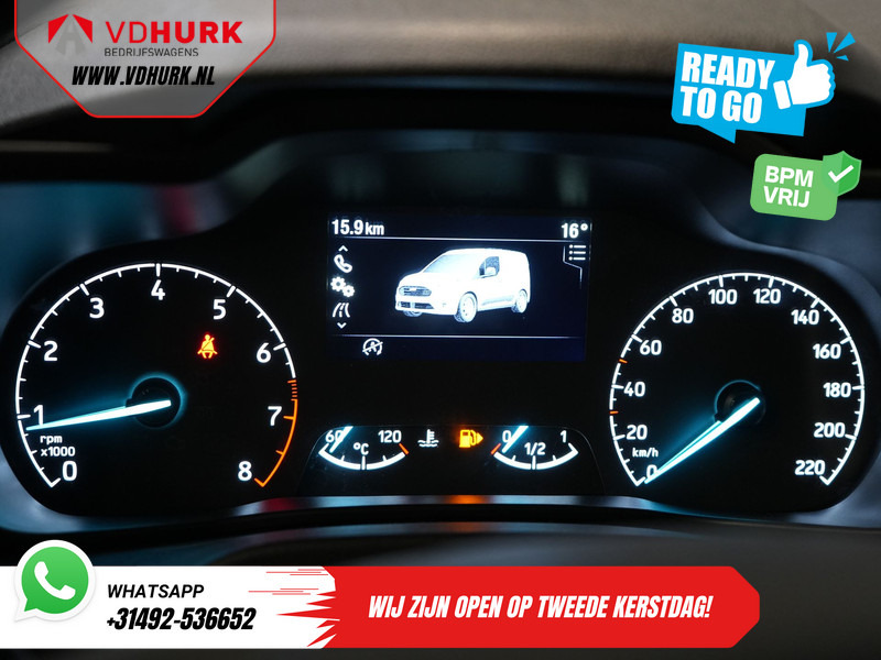 Цельнометаллический фургон Ford Transit Connect 1.0 BENZINE 100 pk BPM VRIJ! Garantie t/m 06-2029 3 Pers./ Airco/ PDC/ DAB: фото 18