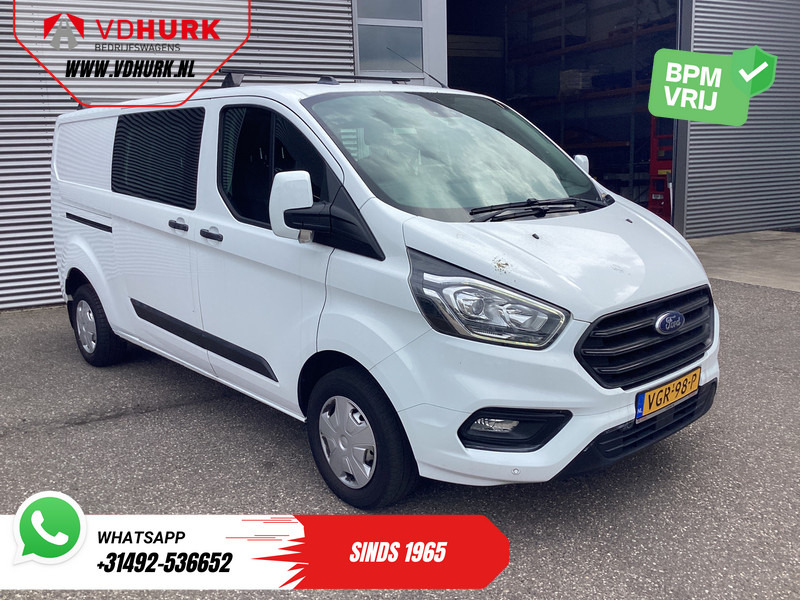 Ford Transit Custom 2.0 TDCI L2 Trend DC Dubbel Cabine BPM VRIJ! NL Auto/ Stoelverw./ Carplay/ 2.7t Trekverm./ Navi/ PDC/ Cruise - Легковой фургон, Грузопассажирский фургон: фото 1 Ford Transit Custom 2.0 TDCI L2 Trend DC Dubbel Cabine BPM VRIJ! NL Auto/ Stoelverw./ Carplay/ 2.7t Trekverm./ Navi/ PDC/ Cruise - Легковой фургон, Грузопассажирский фургон: фото 1