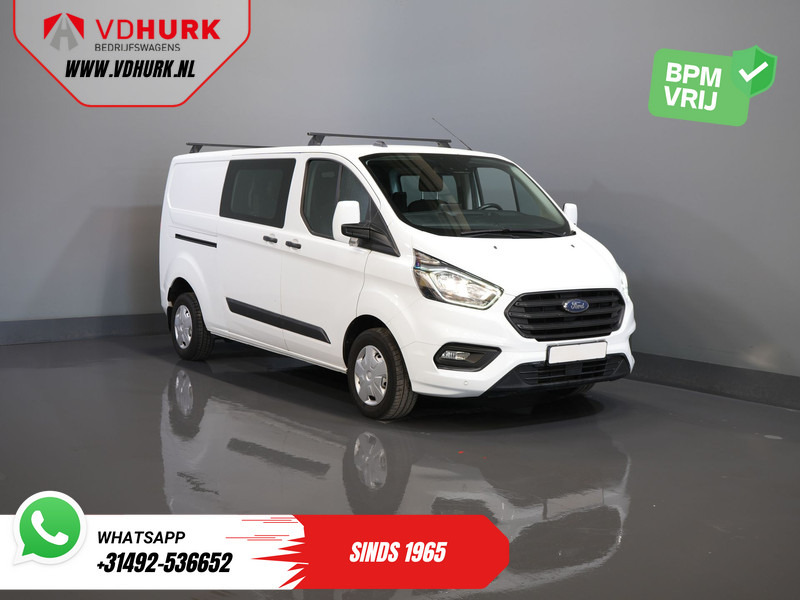 Ford Transit Custom 2.0 TDCI L2 Trend DC Dubbel Cabine BPM VRIJ! NL Auto/ Stoelverw./ Carplay/ 2.7t Trekverm./ Navi/ PDC/ Cruise - Легковой фургон, Грузопассажирский фургон: фото 1 Ford Transit Custom 2.0 TDCI L2 Trend DC Dubbel Cabine BPM VRIJ! NL Auto/ Stoelverw./ Carplay/ 2.7t Trekverm./ Navi/ PDC/ Cruise - Легковой фургон, Грузопассажирский фургон: фото 1