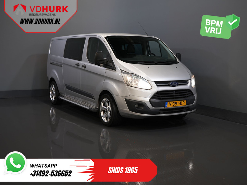 Ford Transit Custom 2.2 TDCI Trend Dubbel Cabine DC L2 BPM VRIJ! NL Auto/ Leder/ Stoelverw./ Camera/ PDC/ LMV/ Sidesteps - Легковой фургон, Грузопассажирский фургон: фото 1 Ford Transit Custom 2.2 TDCI Trend Dubbel Cabine DC L2 BPM VRIJ! NL Auto/ Leder/ Stoelverw./ Camera/ PDC/ LMV/ Sidesteps - Легковой фургон, Грузопассажирский фургон: фото 1