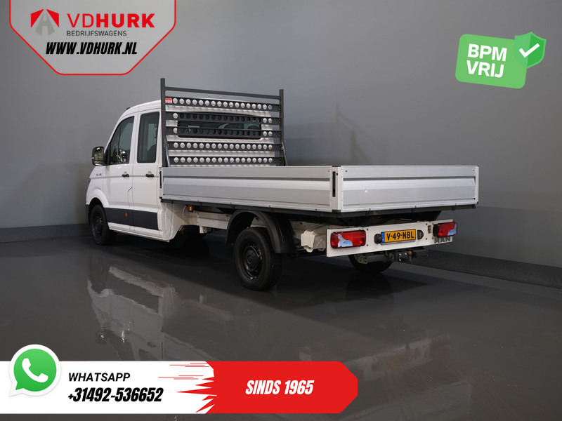 MAN TGE 3.180 DSG Aut. DC Dubbel Cabine BPM VRIJ! Open Laadbak 350x203/ 7 Pers./ Carplay/ Trekhaak/ Cruise/ 2.8t Trekverm./ Airco/ Pick - Малотоннажный бортовой грузовик, Грузопассажирский фургон: фото 2 MAN TGE 3.180 DSG Aut. DC Dubbel Cabine BPM VRIJ! Open Laadbak 350x203/ 7 Pers./ Carplay/ Trekhaak/ Cruise/ 2.8t Trekverm./ Airco/ Pick - Малотоннажный бортовой грузовик, Грузопассажирский фургон: фото 2