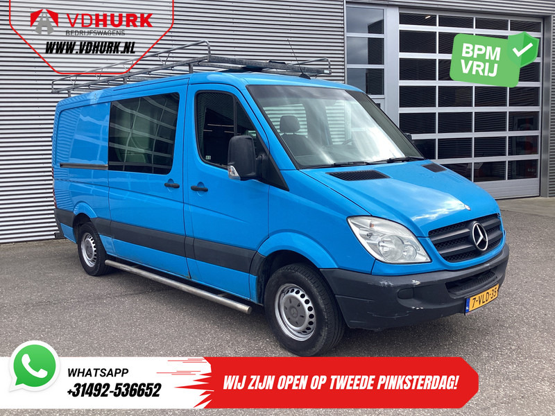 Mercedes-Benz Sprinter 313 2.2 CDI Aut. L2 DC Dubbel Cabine EXPORT ONLY Airco/ 2.8t Trekverm./ Imperiaal & Trap/ 7 Pers. - Цельнометаллический фургон, Грузопассажирский фургон: фото 1 Mercedes-Benz Sprinter 313 2.2 CDI Aut. L2 DC Dubbel Cabine EXPORT ONLY Airco/ 2.8t Trekverm./ Imperiaal & Trap/ 7 Pers. - Цельнометаллический фургон, Грузопассажирский фургон: фото 1