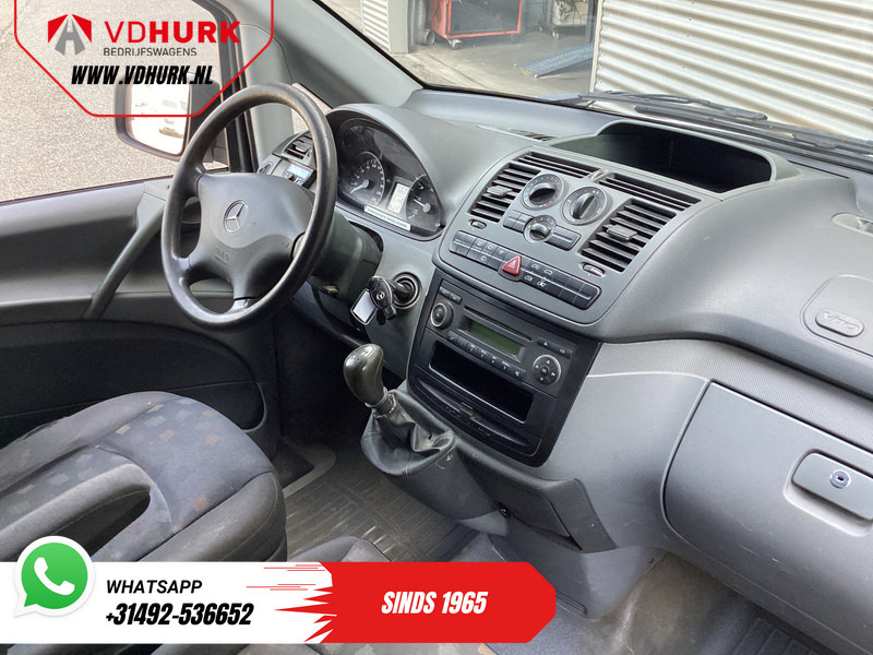 Mercedes-Benz Vito 109 CDI EXPORT ONLY NL Auto/ APK 07-2026/ Camera/ 3 Pers./ Trekhaak - Легковой фургон: фото 3 Mercedes-Benz Vito 109 CDI EXPORT ONLY NL Auto/ APK 07-2026/ Camera/ 3 Pers./ Trekhaak - Легковой фургон: фото 3