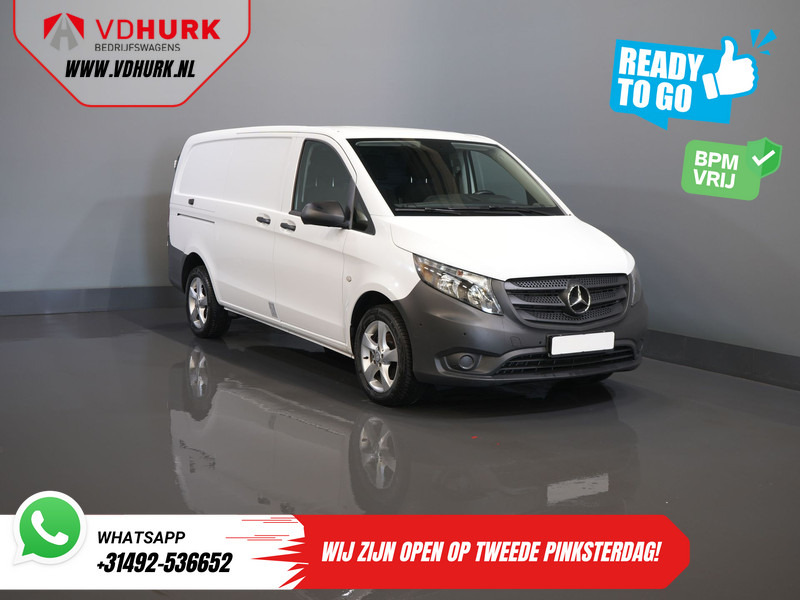 Mercedes-Benz Vito 114 CDI L2 BPM VRIJ! 270gr. Deuren/ Stoelverw./ Navi/ Carplay/ PDC/ Cruise/ Airco - Цельнометаллический фургон: фото 1 Mercedes-Benz Vito 114 CDI L2 BPM VRIJ! 270gr. Deuren/ Stoelverw./ Navi/ Carplay/ PDC/ Cruise/ Airco - Цельнометаллический фургон: фото 1