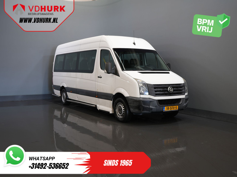 Volkswagen Crafter 35 2.0 TDI L3H2 EXPORT ONLY! €9.559 incl BTW/BPM Rolstoellift/ 9 Pers/ 9P/ Sidebars/ Rearbar/ Airco - Микроавтобус, Пассажирский фургон: фото 1 Volkswagen Crafter 35 2.0 TDI L3H2 EXPORT ONLY! €9.559 incl BTW/BPM Rolstoellift/ 9 Pers/ 9P/ Sidebars/ Rearbar/ Airco - Микроавтобус, Пассажирский фургон: фото 1