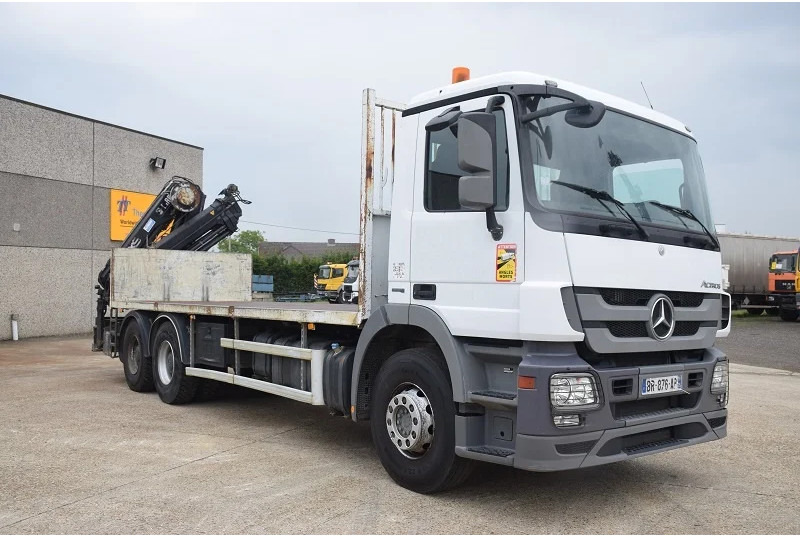 Mercedes-Benz Actros 2641 - Грузовик бортовой/ Платформа, Автоманипулятор: фото 4 Mercedes-Benz Actros 2641 - Грузовик бортовой/ Платформа, Автоманипулятор: фото 4